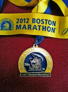 My finisher's medal. I did not steal it from somebody in the medical tent.