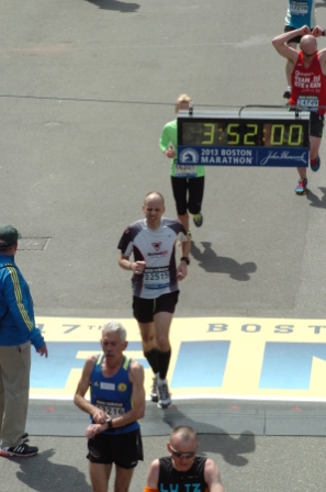 The clock doesn’t correlate to my actual finishing time. I am not sure it correlates with the wave 1 start time either.