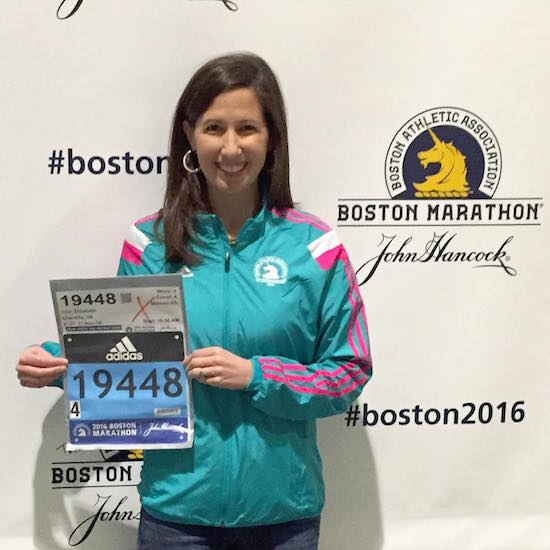 Ready for my Boston Marathon debut!